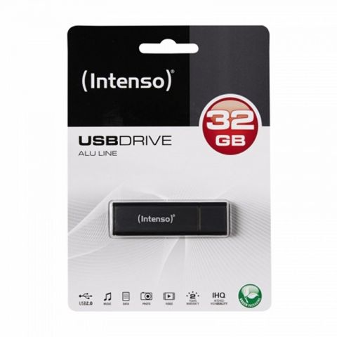 Intenso 3521481 Lapiz USB 20 Alu 32GB Antracita