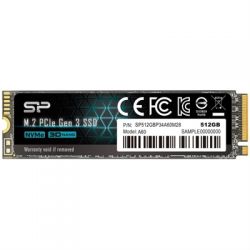 SP P34A60 512GB SSD M2 PCIe Gen3x4 Nvme