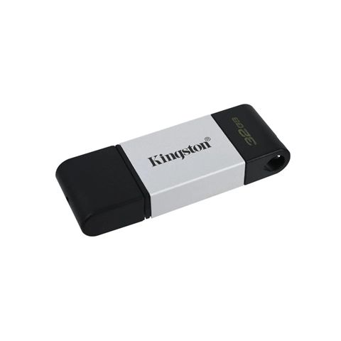 Kingston DataTraveler DT80 32GB USB C 32 Plata
