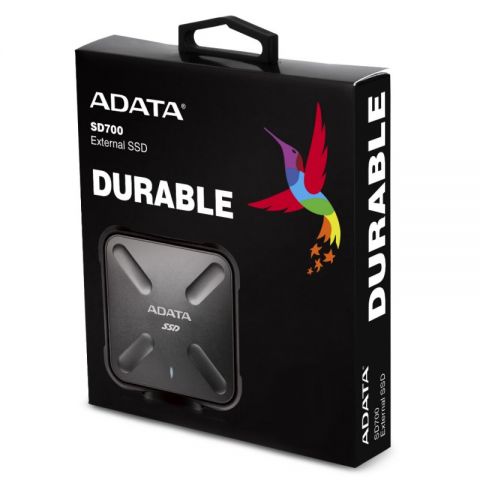 ADATA SD700 SSD Externo 1TB MIL STD IP68 Negro