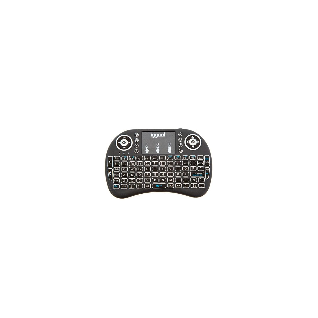 iggual Mini teclado inalambrico con panel tactil