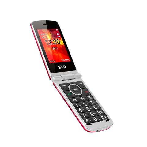SPC 2318N Opal Telefono Movil BT FM Rojo